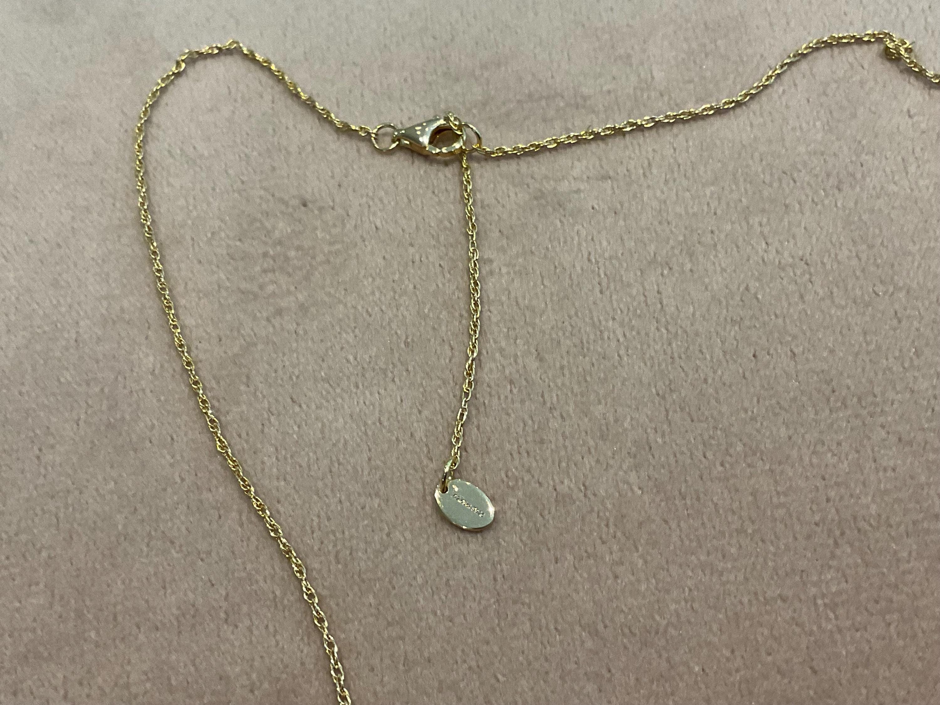 2.65 Carat Lab Created Diamond Oval Pendant: 14K Gold Plated Necklace