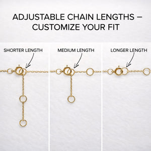 Elegant 14K Solid Gold Diamond Station Bracelet - 0.13Ct Solitaire Sparkle.