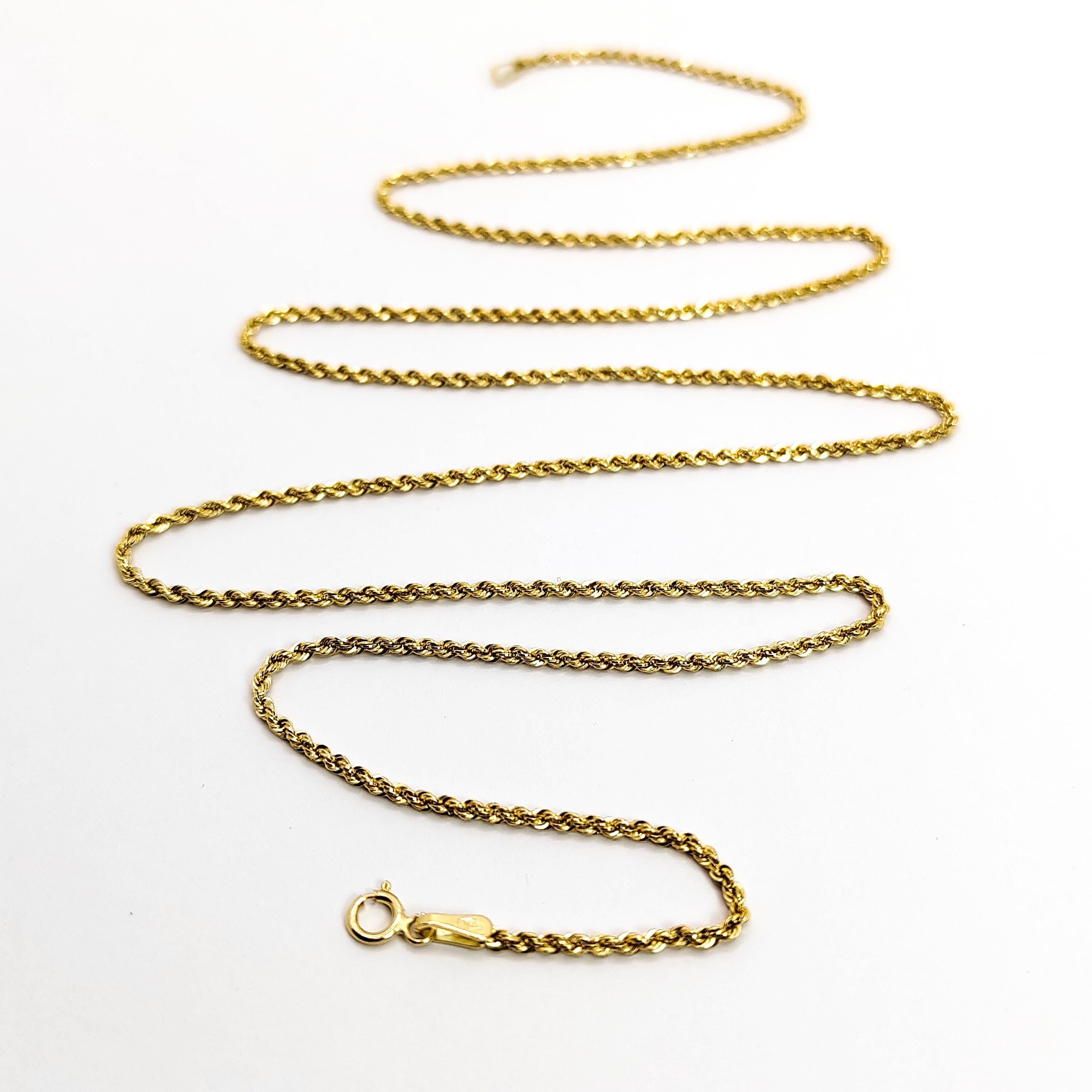 Solid 18K Gold Necklace - Handcrafted Italian Jewelry - 750 Yellow Gold Chain - Textured Luxury Statement Pendant - Timeless Investment