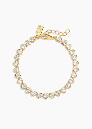 Heart It Bracelet NikNenz™ Premium Gold & Diamonds