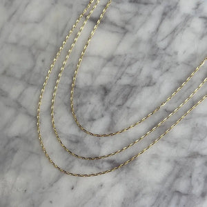 Mariner Anchor Chain Link Necklace