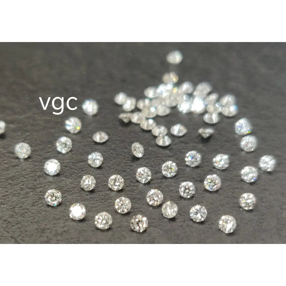 Natural White Diamond Ij Color Brilliant Cut 2Mm round - I-J White Color Diamond