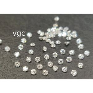 Natural White Diamond Ij Color Brilliant Cut 2Mm round - I-J White Color Diamond