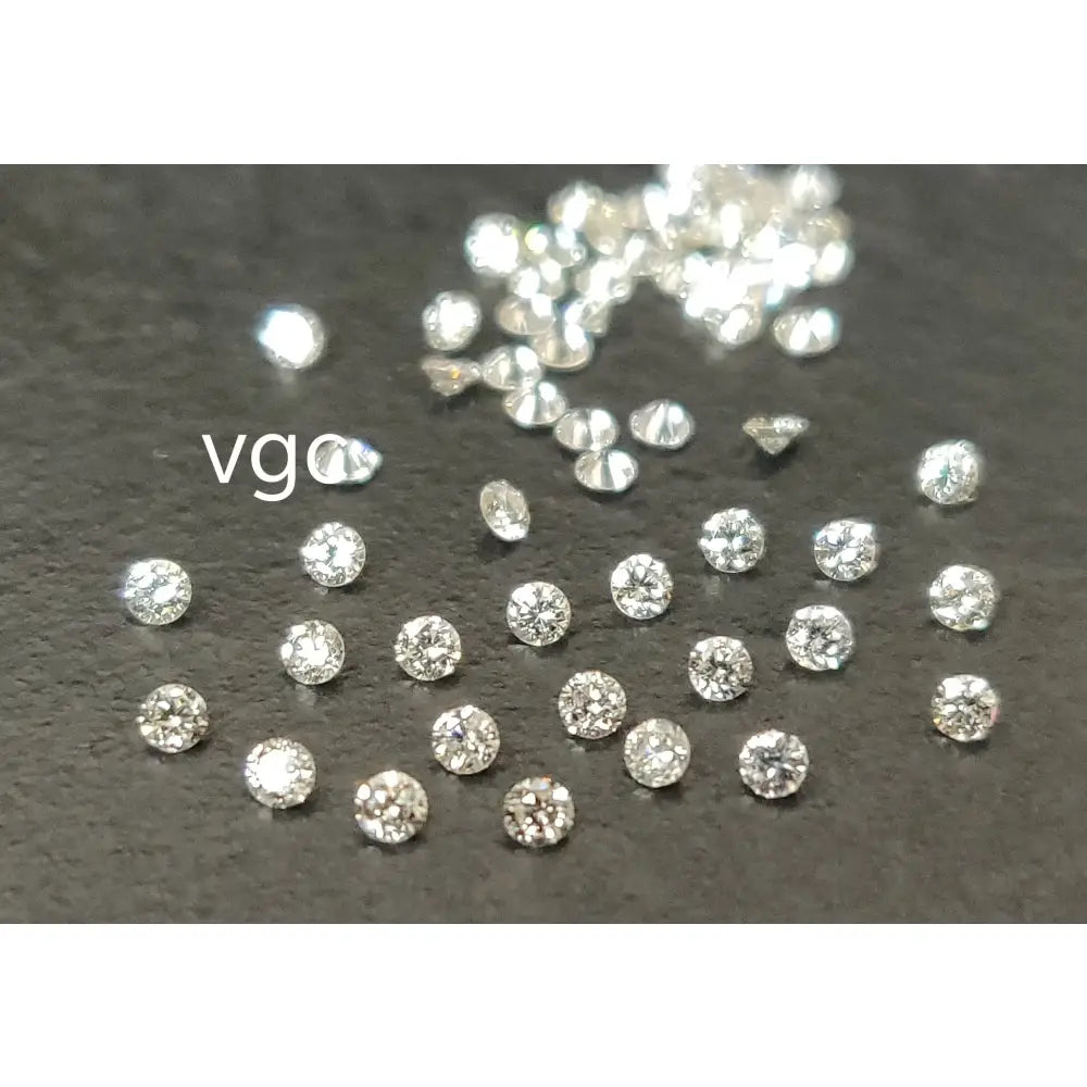 Natural White Diamond Ij Color Brilliant Cut 2Mm round - I-J White Color Diamond