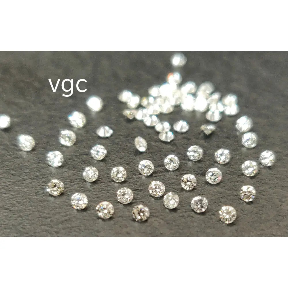Natural White Diamond Ij Color Brilliant Cut 2Mm round - I-J White Color Diamond