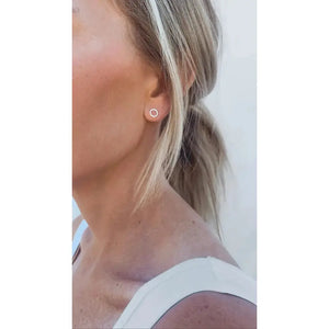 Open Circle Stud Earrings • Minimalist Earrings • Open Circle Earrings • Dainty Earrings • Circle Earrings • Stud Earrings