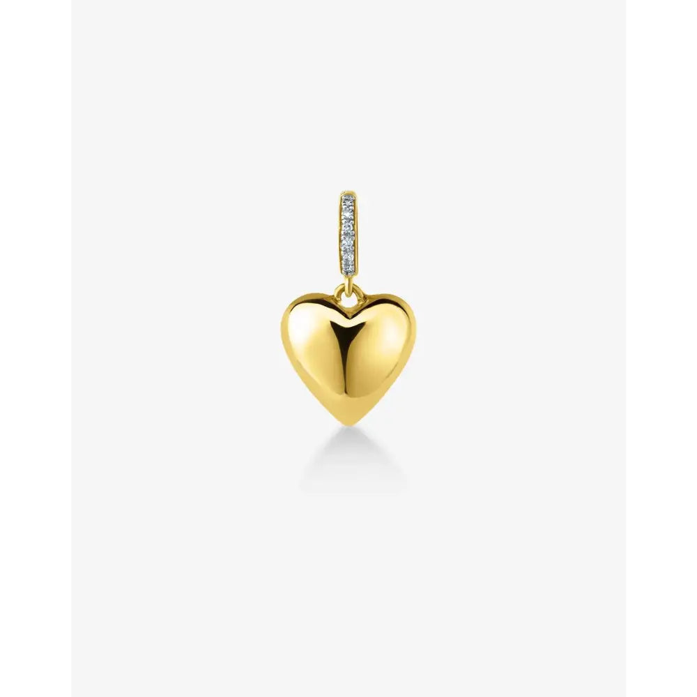 Personalized Engravable Heart Charm - A Timeless Keepsake.