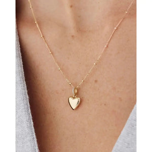 Personalized Engravable Heart Charm - A Timeless Keepsake.