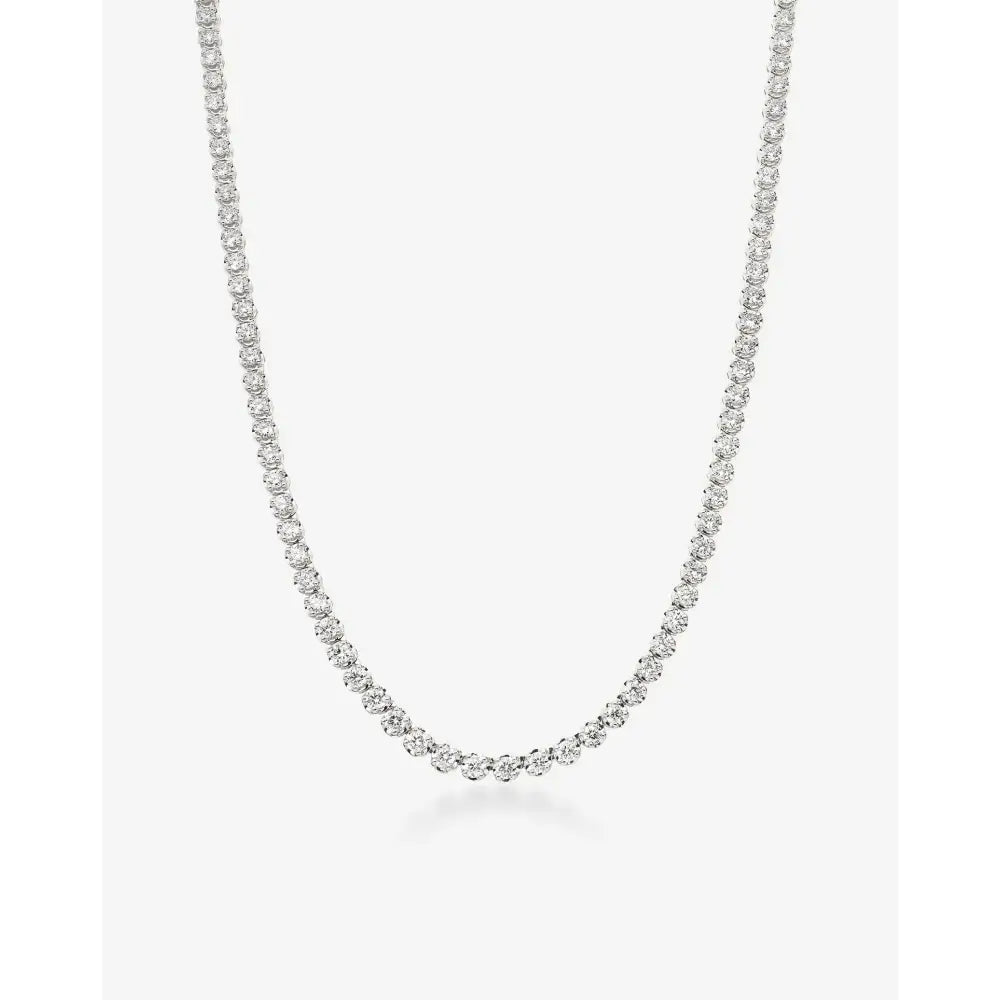 Radiant Luxe Diamond Tennis Necklace.