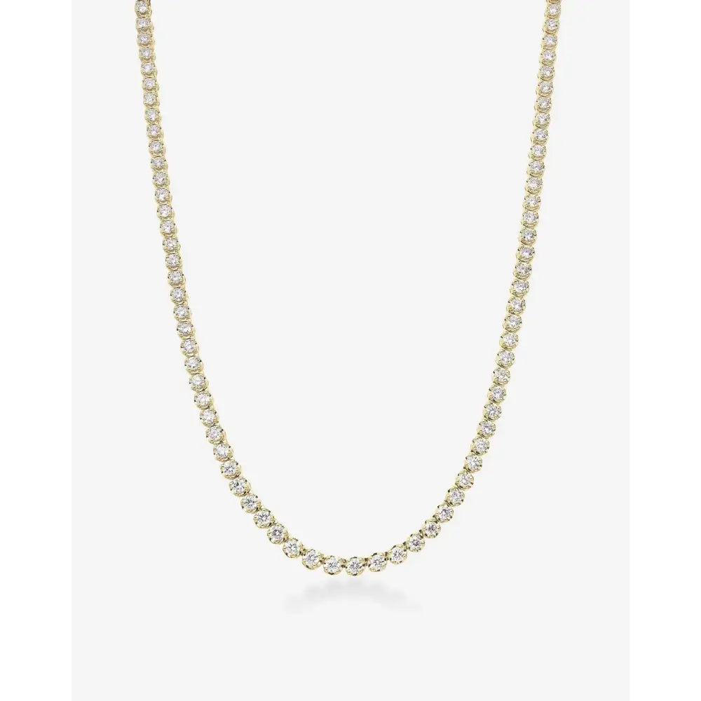 Radiant Luxe Diamond Tennis Necklace.