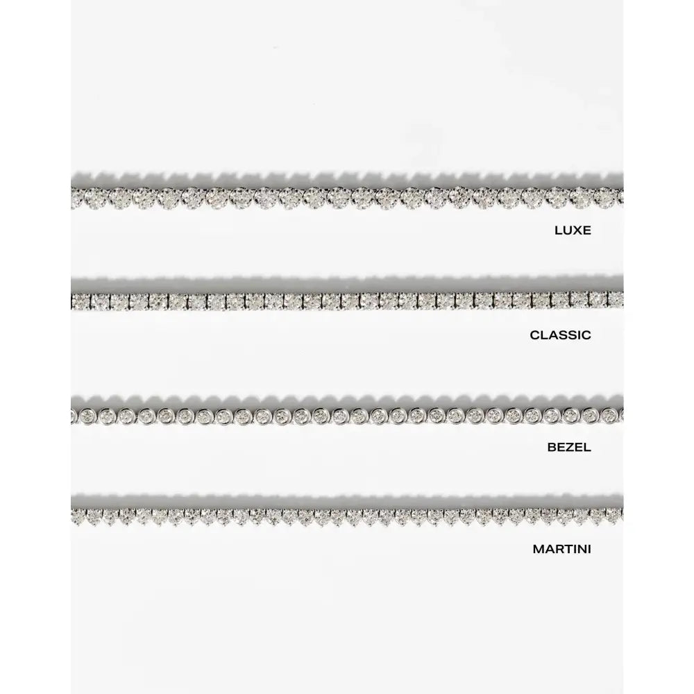 Radiant Luxe Diamond Tennis Necklace.