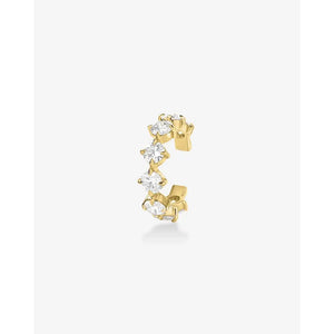 Radiant Starlight Lab Diamond Ear Cuff.