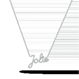 Signature Name Necklace