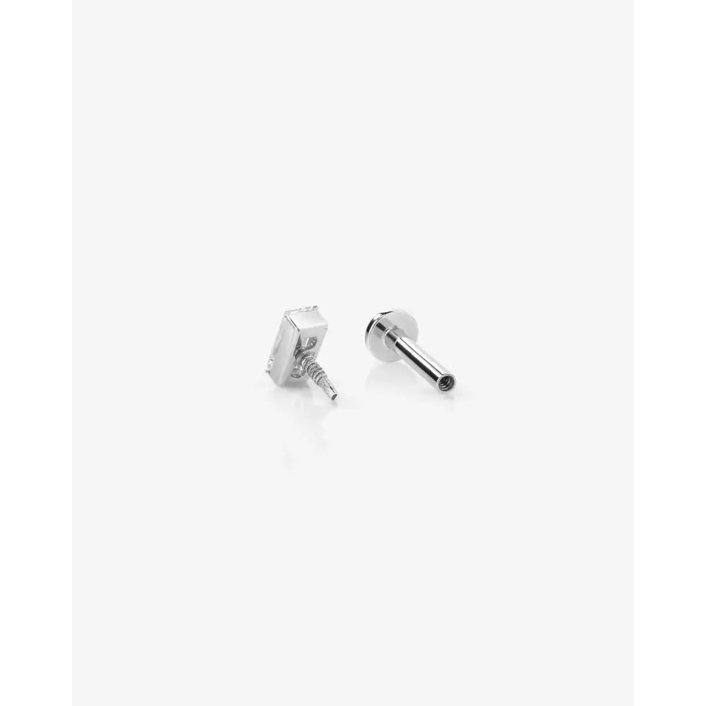 Sparkling Baguette Lab Diamond Flatback - Perfect for Jewelry Making!.