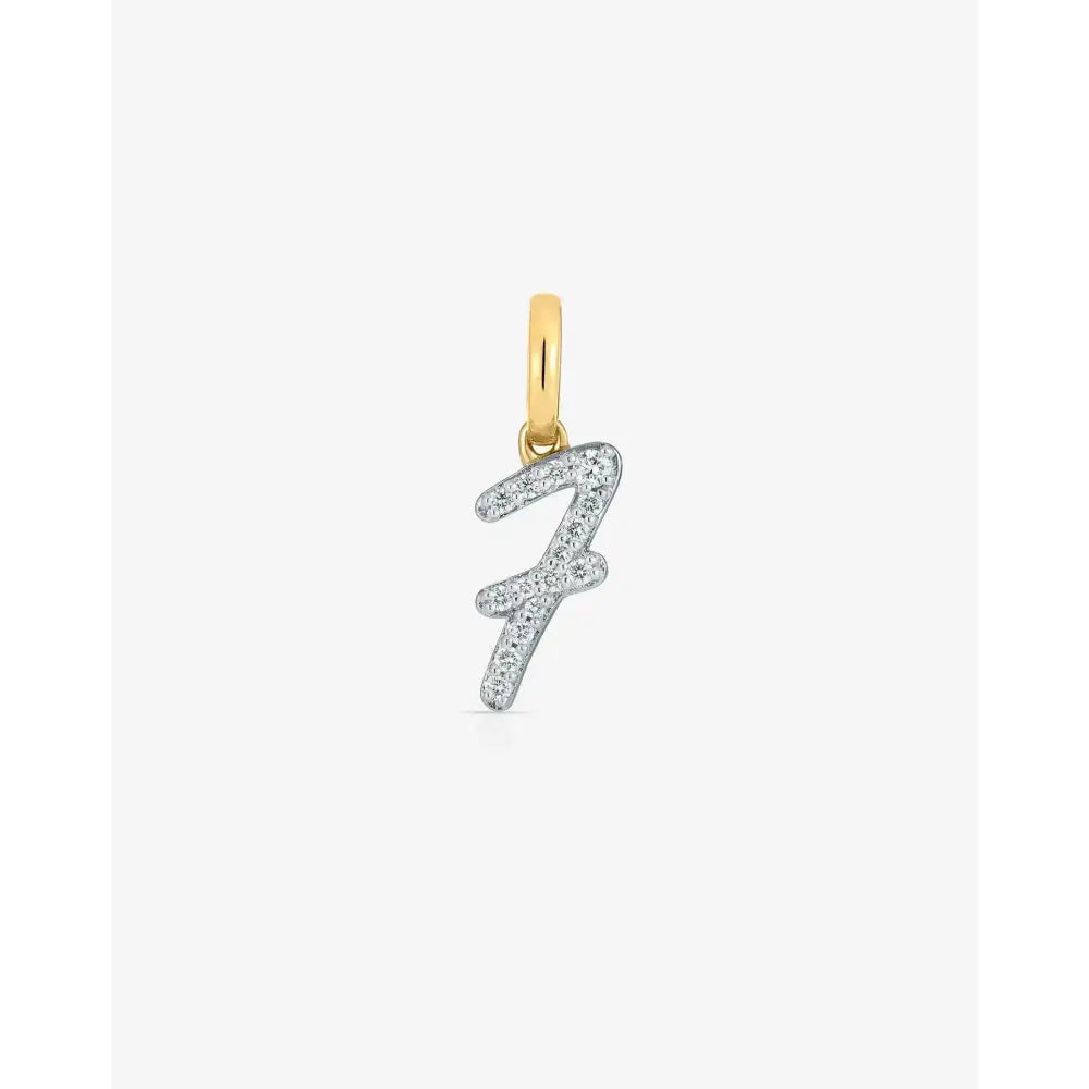 Sparkling Diamond Number Pendant - Personalize Your Shine!.