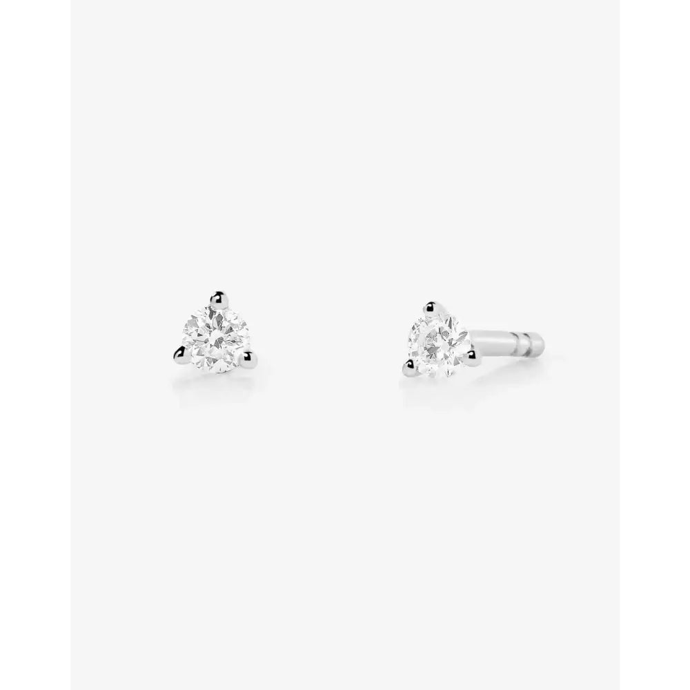 Sparkling Tiny Diamond Studs for Everyday Elegance.