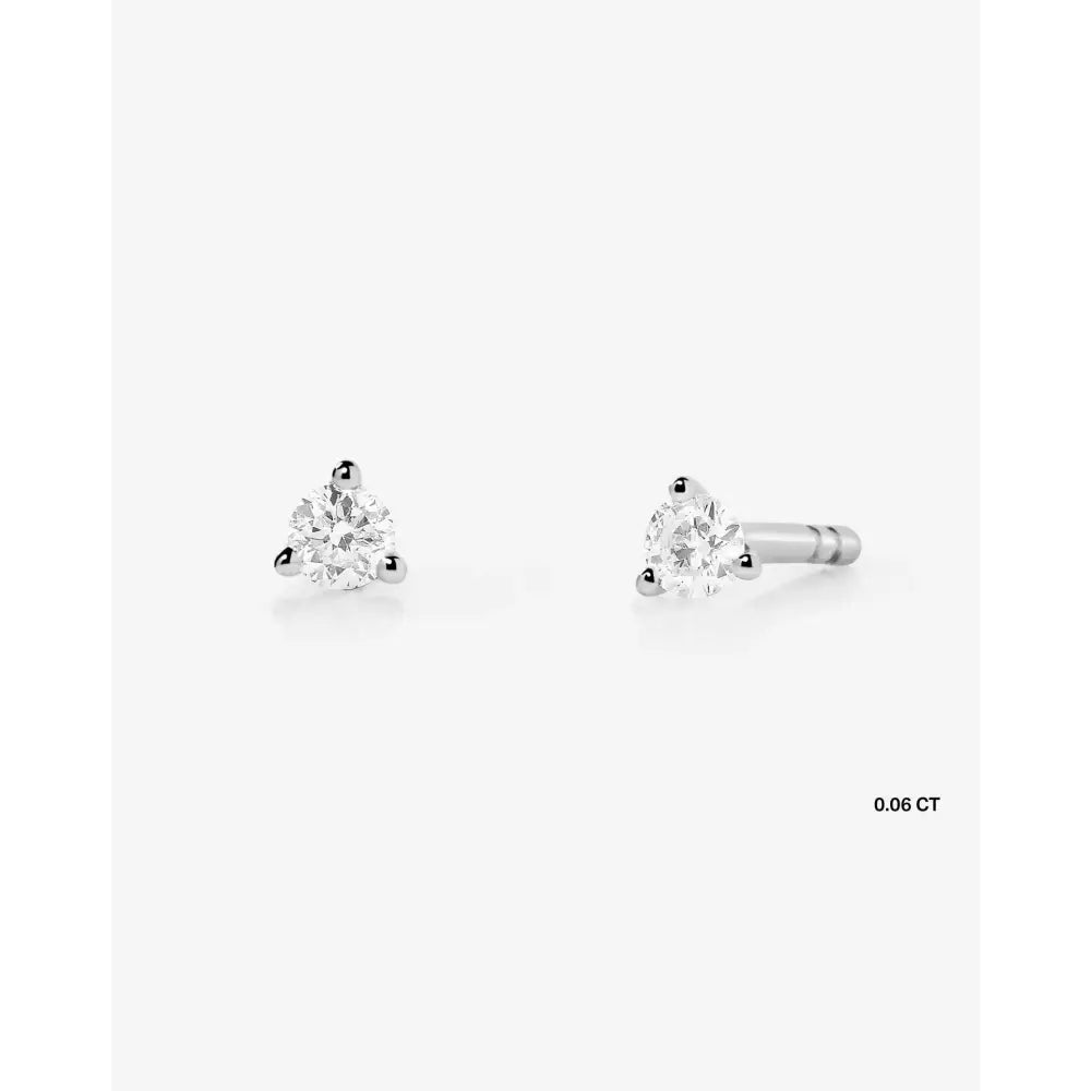 Sparkling Tiny Diamond Studs for Everyday Elegance.