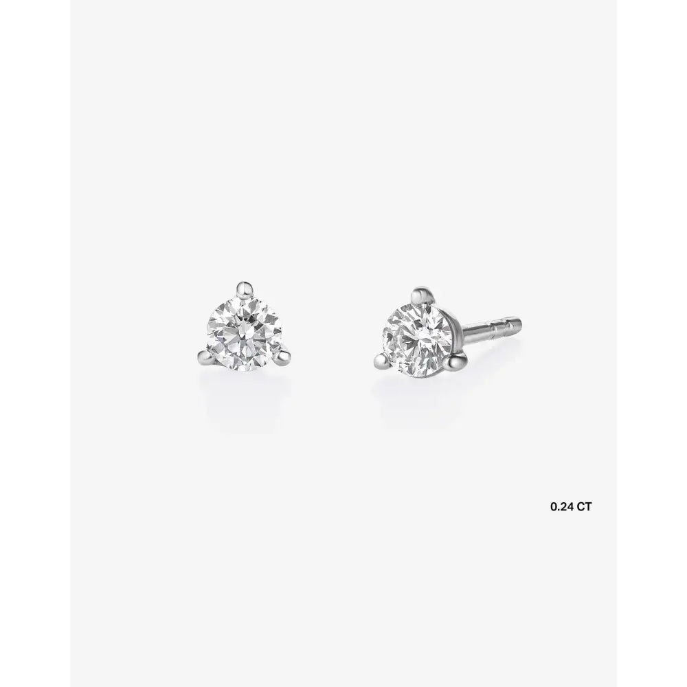 Sparkling Tiny Diamond Studs for Everyday Elegance.