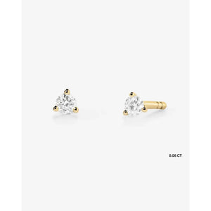 Sparkling Tiny Diamond Studs for Everyday Elegance.