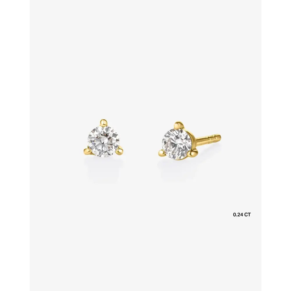 Sparkling Tiny Diamond Studs for Everyday Elegance.