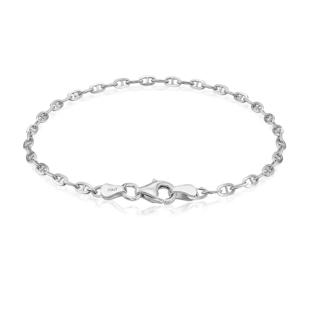 Sterling Silver Mariner Link Bracelet
