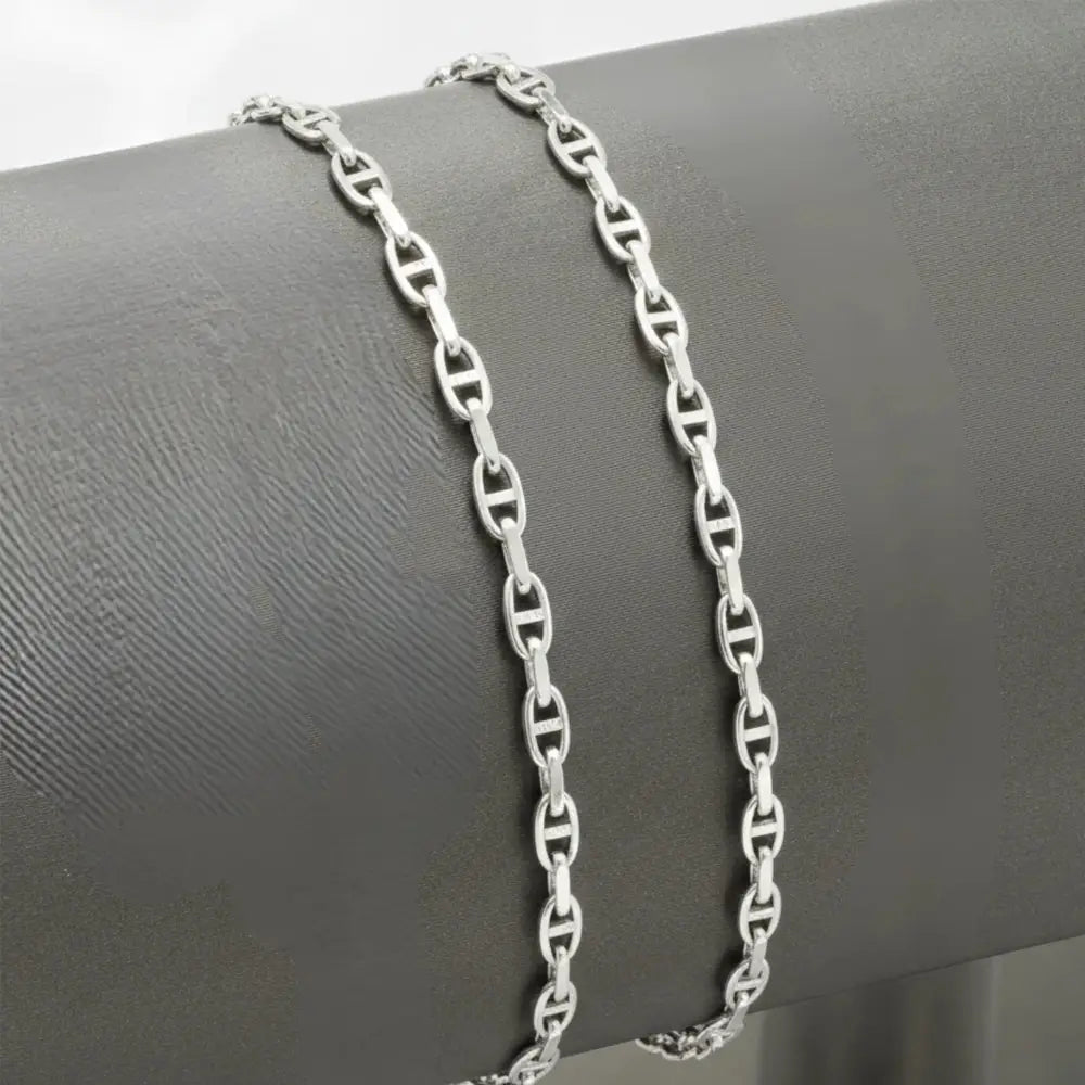 Sterling Silver Mariner Link Bracelet