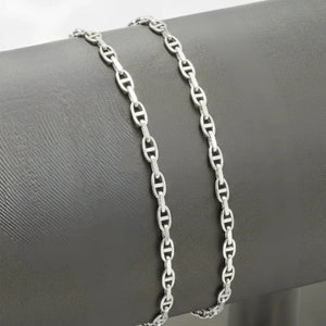 Sterling Silver Mariner Link Bracelet