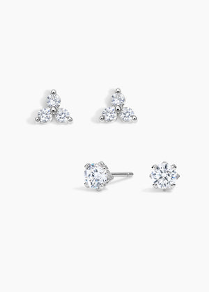 Daily Duo Set of 2 NikNenz™ Premium Gold & Diamonds
