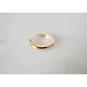 Stunning 18K Solid Gold 10mm Hoop Huggie Earrings – Perfect for Every Occasion!.