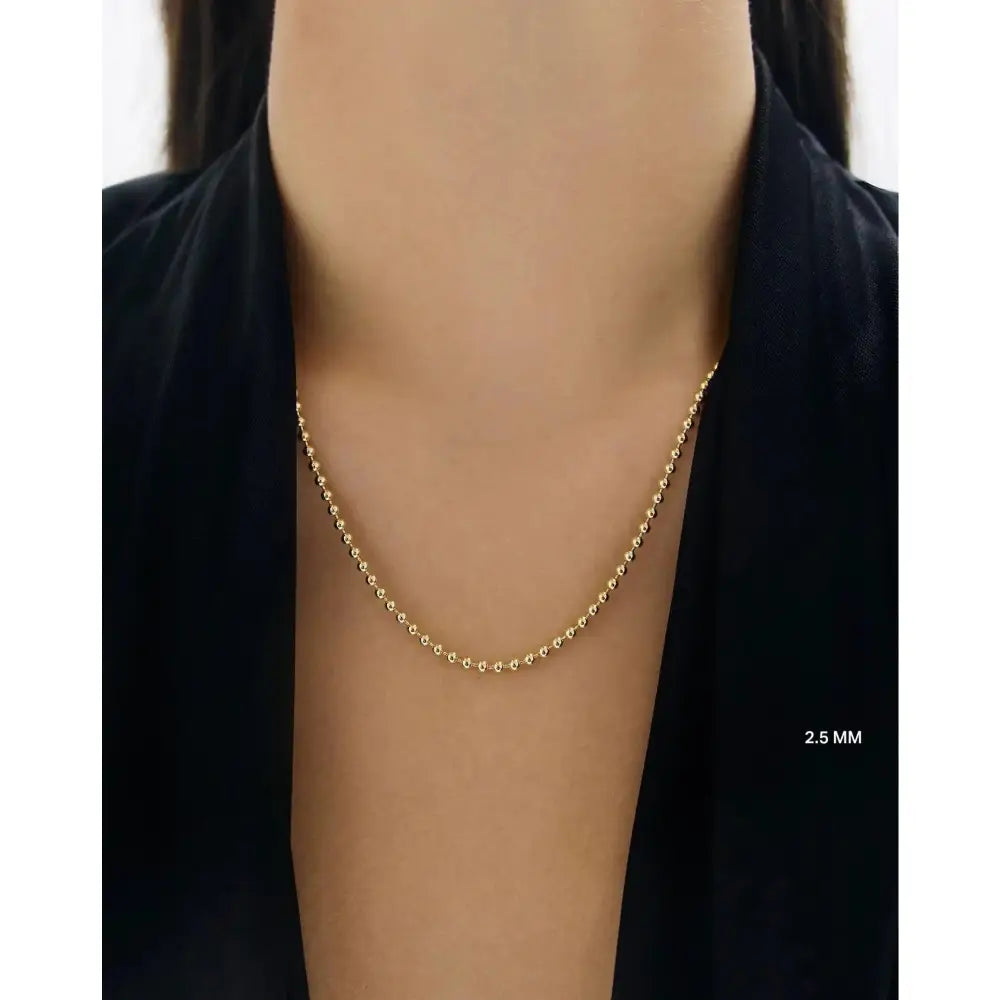 Stunning Bead Chain Necklace for Effortless Elegance.