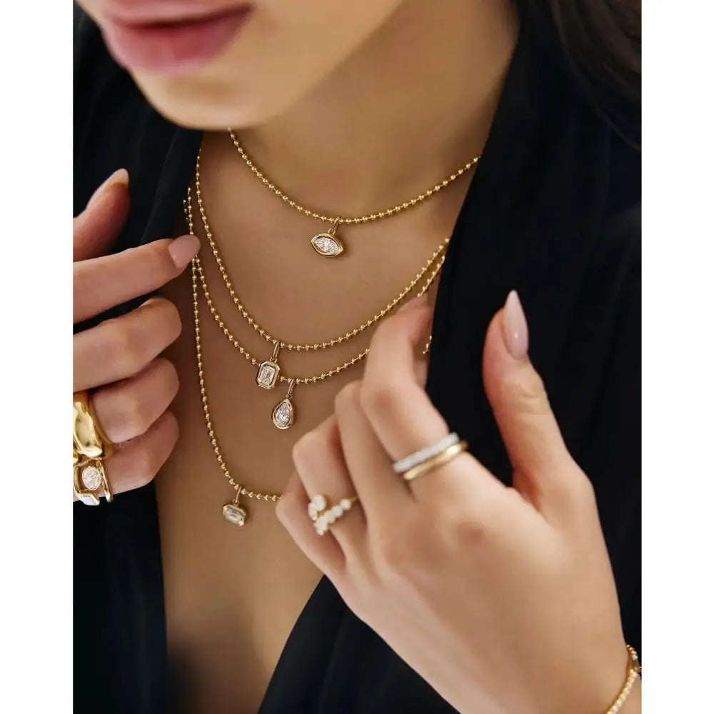 Stunning Bead Chain Necklace for Effortless Elegance.