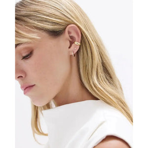 Stunning Graduated Diamond Huggie Earrings for Effortless Elegance.