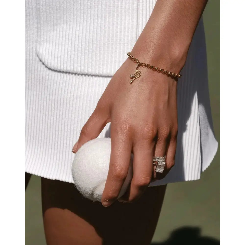 Stunning Hollow Rolo Chain Bracelet for Elegant Style.