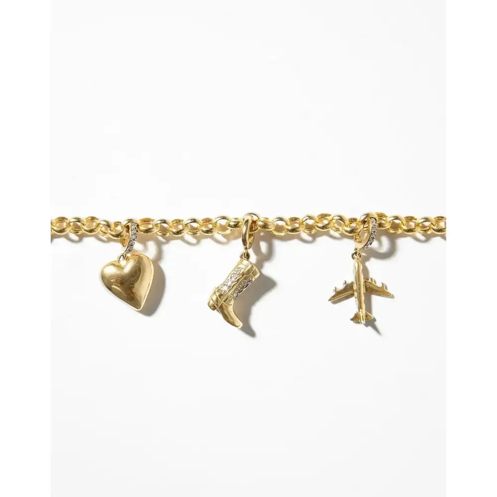 Stunning Hollow Rolo Chain Bracelet for Elegant Style.