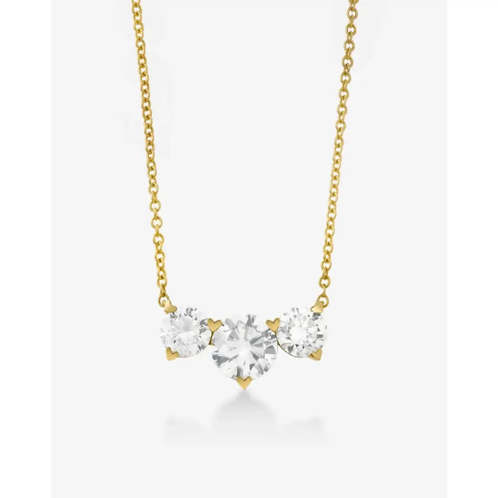 Stunning Lab-Created Diamond Cluster Pendant Necklace.