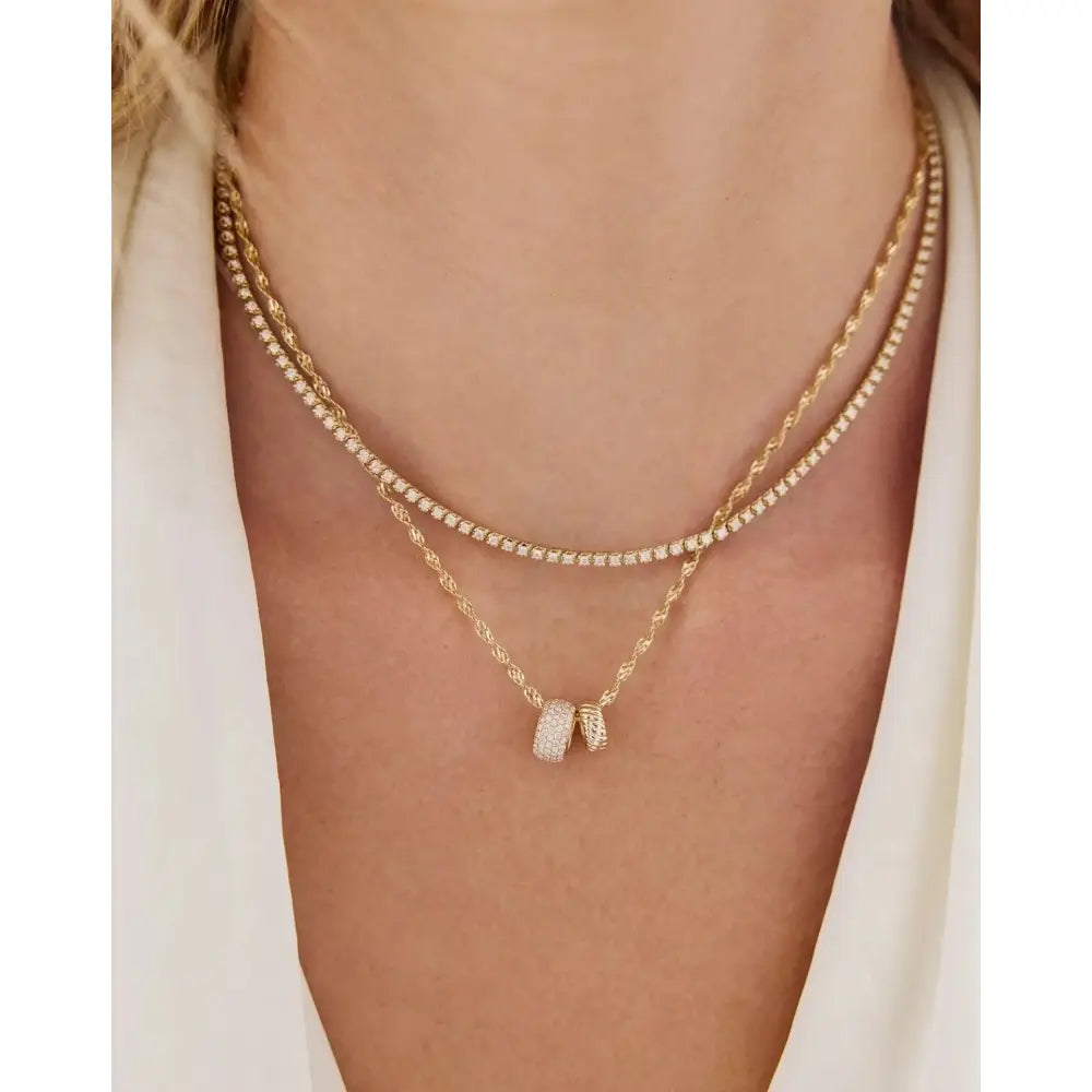 Stunning Large Pavé Eternity Bead for Timeless Elegance.