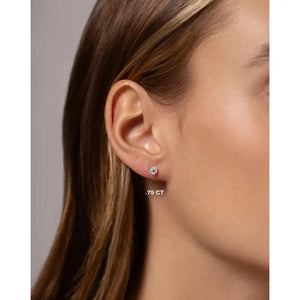 Stunning Round Diamond Stud Earrings for Timeless Elegance.