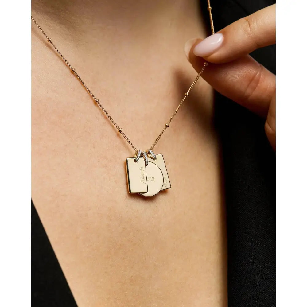 Stunning Saturn Chain Necklace - Elevate Your Style!.