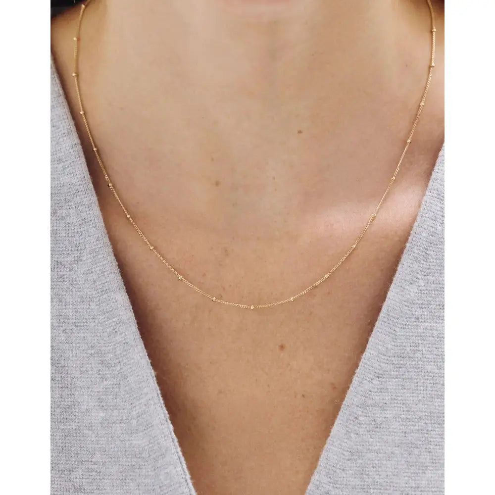 Stunning Saturn Chain Necklace - Elevate Your Style!.