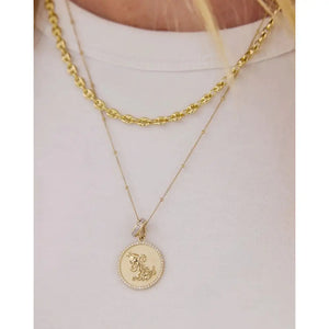 Stunning Saturn Chain Necklace - Elevate Your Style!.