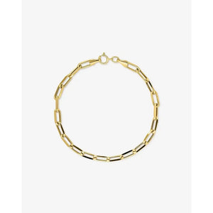 Stylish Paperclip Chain Bracelet - Modern Elegance for Every Occasion.