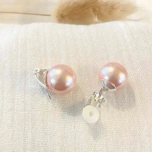 Swarovski Clip-On Earring, Pearly Clip-On Earring