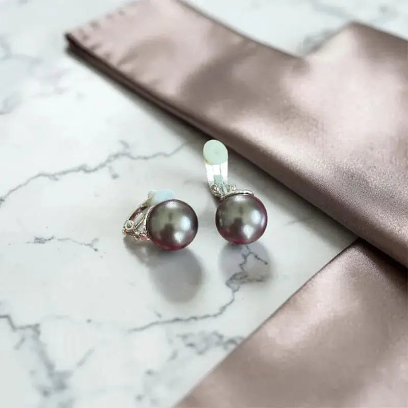 Swarovski Clip-On Earring, Pearly Clip-On Earring
