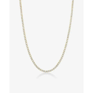 Timeless Elegance: Classic Diamond Tennis Necklace.