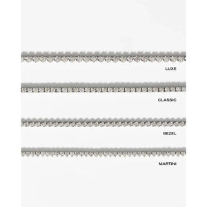 Timeless Elegance: Classic Diamond Tennis Necklace.