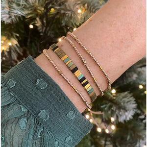 Vibrant Miyuki Tila Bracelet - Handmade Colorful Flat Bead Jewelry.