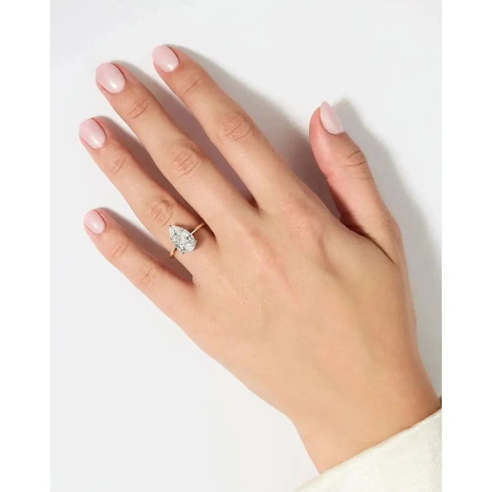 Whisper Thin® 2.69ct Pear Lab Diamond - Unmatched Elegance and Brilliance.