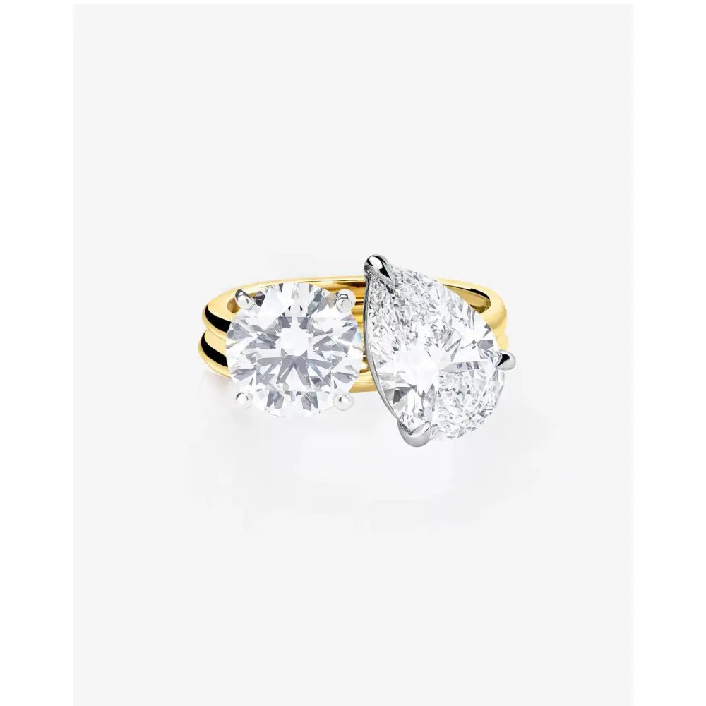 Whisper Thin® Duet: 4.74" Round & Pear Shape Perfection.