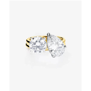 Whisper Thin® Duet: 4.74" Round & Pear Shape Perfection.