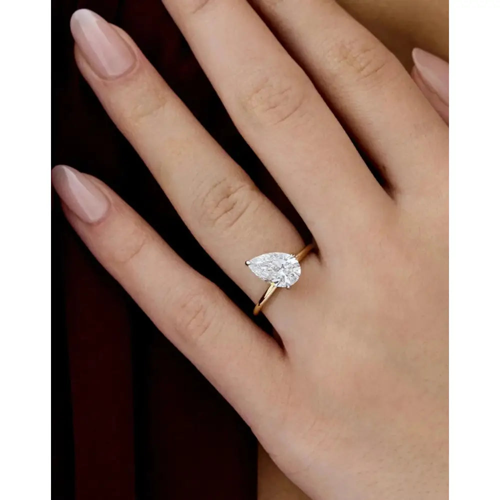 Whisper Thin® Duet: 4.74" Round & Pear Shape Perfection.